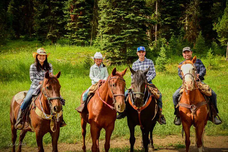 Horseback Riding in Montana: West Yellowstone Trail Rides